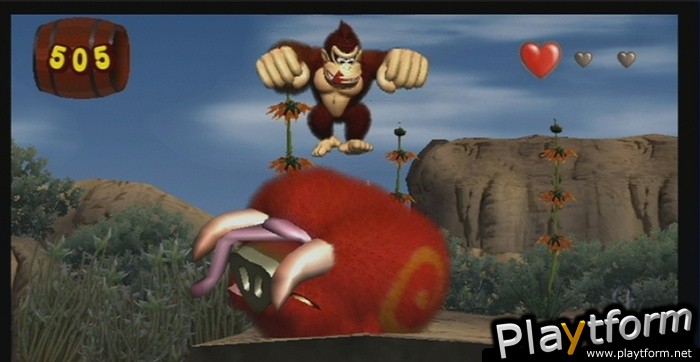 New Play Control! Donkey Kong Jungle Beat (Wii)