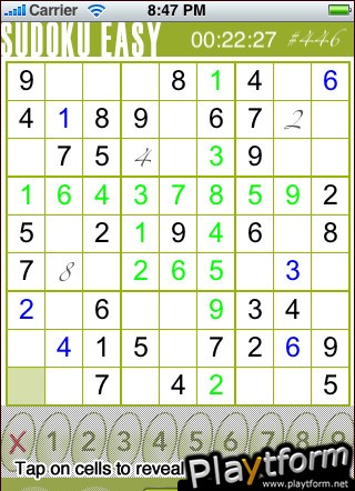 Sudoku Easy (iPhone/iPod)