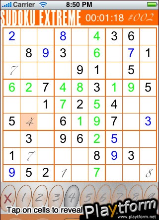 Sudoku Extreme (iPhone/iPod)