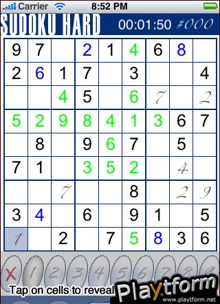 Sudoku Hard (iPhone/iPod)