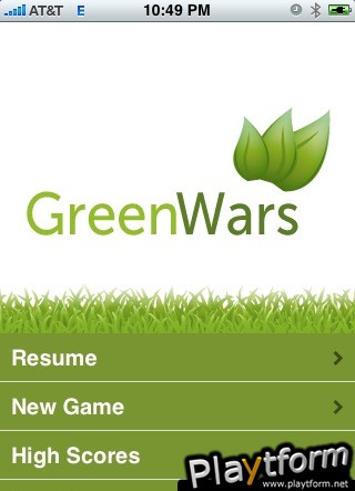 Green Wars (iPhone/iPod)