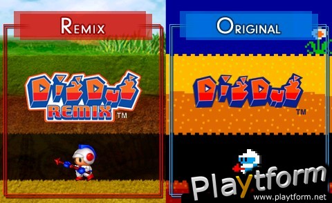 Dig Dug REMIX (iPhone/iPod)