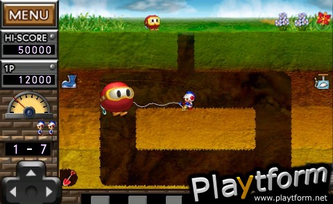 Dig Dug REMIX (iPhone/iPod)