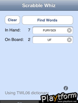 Word Whiz: Scrabble and Crossword Solver (iPhone/iPod)