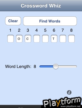 Word Whiz: Scrabble and Crossword Solver (iPhone/iPod)