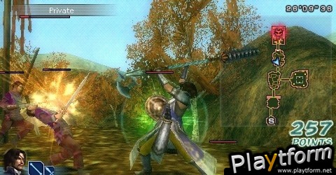 Dynasty Warriors: Strikeforce (PSP)