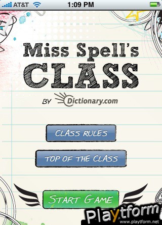 Miss Spell's Class (iPhone/iPod)