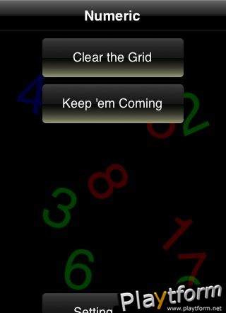 Numeric: Many Mini Number Games (iPhone/iPod)