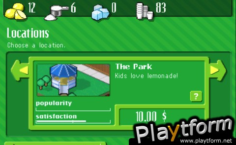 Lemonade Tycoon (iPhone/iPod)