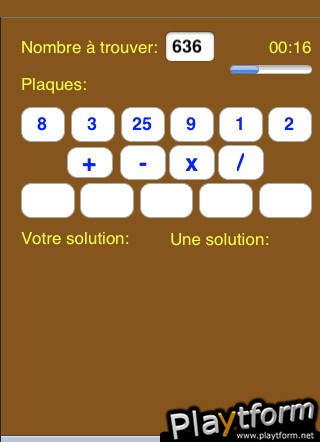 Le compte est bon (iPhone/iPod)