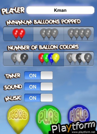 Balloon Kaboom (iPhone/iPod)