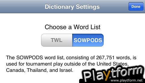 Scrabby Scrabble Word Finder (iPhone/iPod)