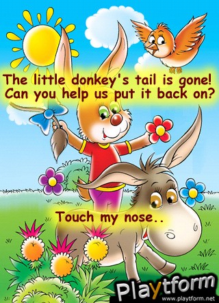 Pin the tail on the donkey (iPhone/iPod)