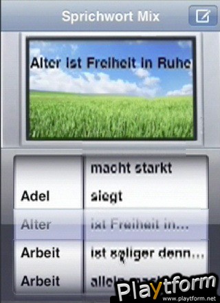 Proverb Mix (iPhone/iPod)