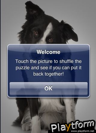 SlidePuzzle - Border Collie (iPhone/iPod)