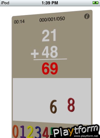 Fridge Magnet Math (iPhone/iPod)