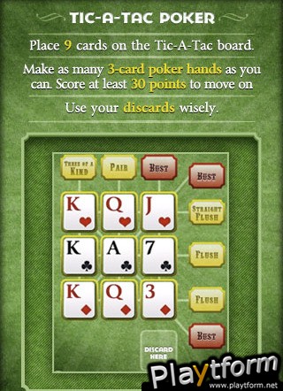 Tic A Tac Poker (iPhone/iPod)