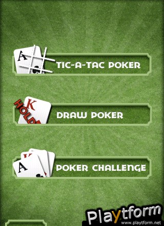 Tic A Tac Poker (iPhone/iPod)