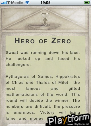 Hero of Zero (iPhone/iPod)