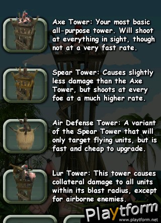 Tribal Trouble Tower Defense (iPhone/iPod)