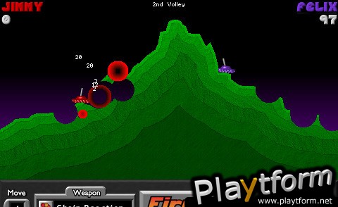 Pocket Tanks (iPhone/iPod)