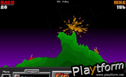 Pocket Tanks Deluxe (iPhone/iPod)