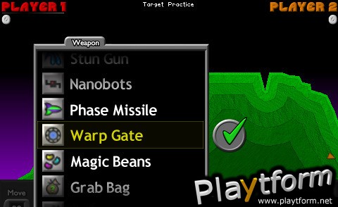 Pocket Tanks Deluxe (iPhone/iPod)