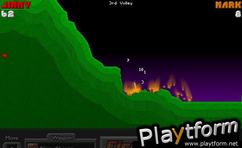 Pocket Tanks Deluxe (iPhone/iPod)