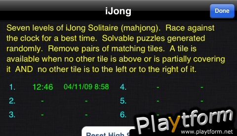 iJong (iPhone/iPod)