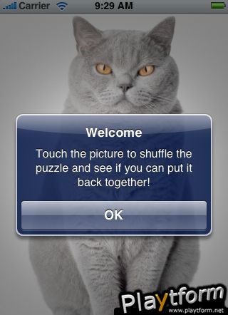 SlidePuzzle - Fluffy Cat (iPhone/iPod)