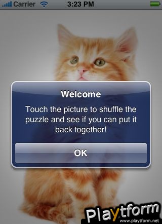 SlidePuzzle - Baby Kitten (iPhone/iPod)