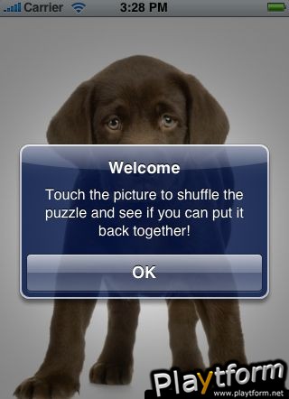 SlidePuzzle - Chocolate Lab (iPhone/iPod)