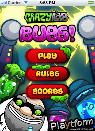 Crazy Lab: Bugs! (iPhone/iPod)