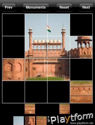 Indian Monuments Jigsaw (iPhone/iPod)