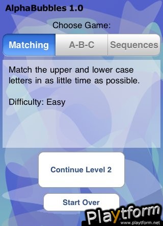AlphaBubble (iPhone/iPod)
