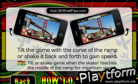 SK8 Half Pipe (iPhone/iPod)