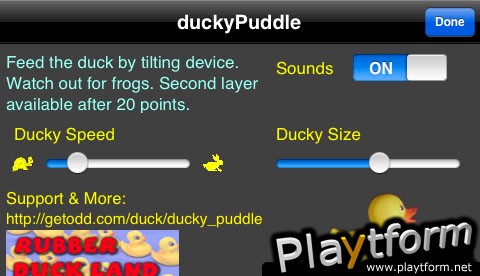 Ducky Puddle (iPhone/iPod)