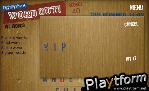 WordOut (iPhone/iPod)