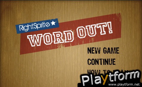 WordOut (iPhone/iPod)