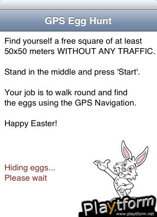 GPS Easter Egg Hunt (iPhone/iPod)