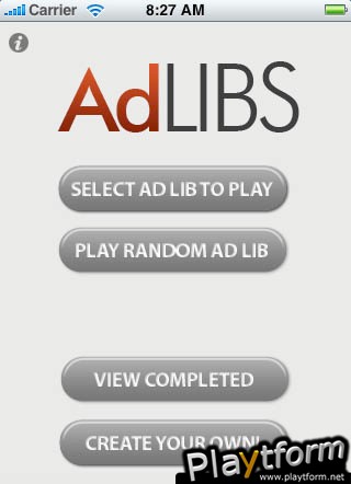 Ad Libs! (iPhone/iPod)