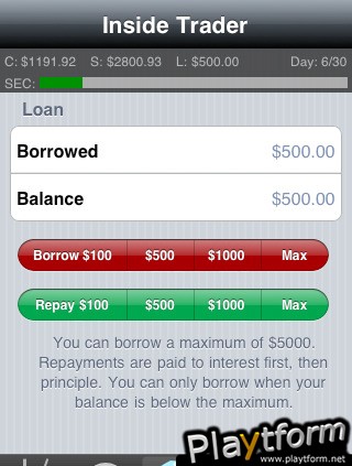 Inside Trader (iPhone/iPod)