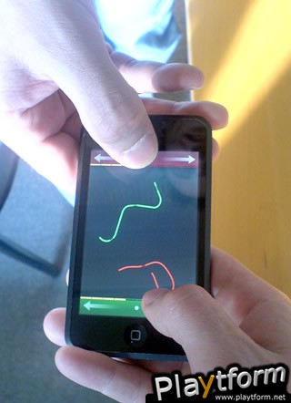 KURVE! 2-Player Battle (iPhone/iPod)