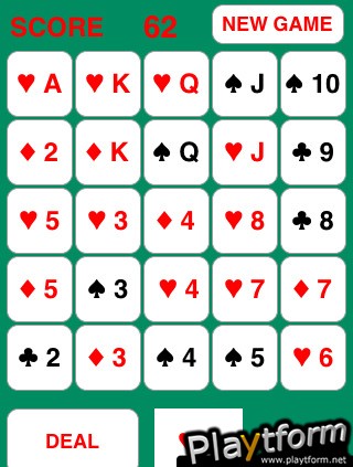 PokerSquares (iPhone/iPod)