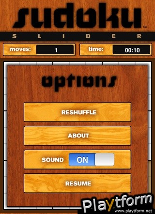 Sudoku Slider Volume 1 (iPhone/iPod)