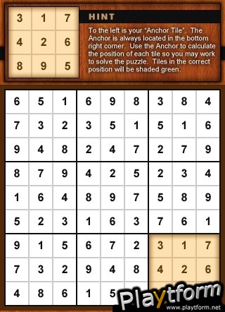 Sudoku Slider Volume 1 (iPhone/iPod)