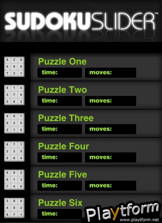 Sudoku Slider Volume 2 (iPhone/iPod)