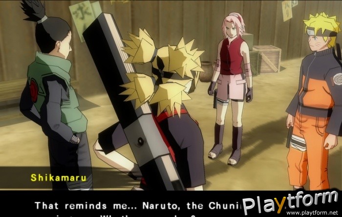 Ultimate Ninja 4: Naruto Shippuden (PlayStation 2)