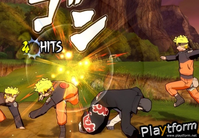 Ultimate Ninja 4: Naruto Shippuden (PlayStation 2)