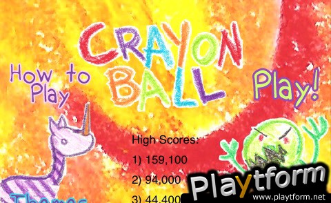 Crayon Ball (iPhone/iPod)